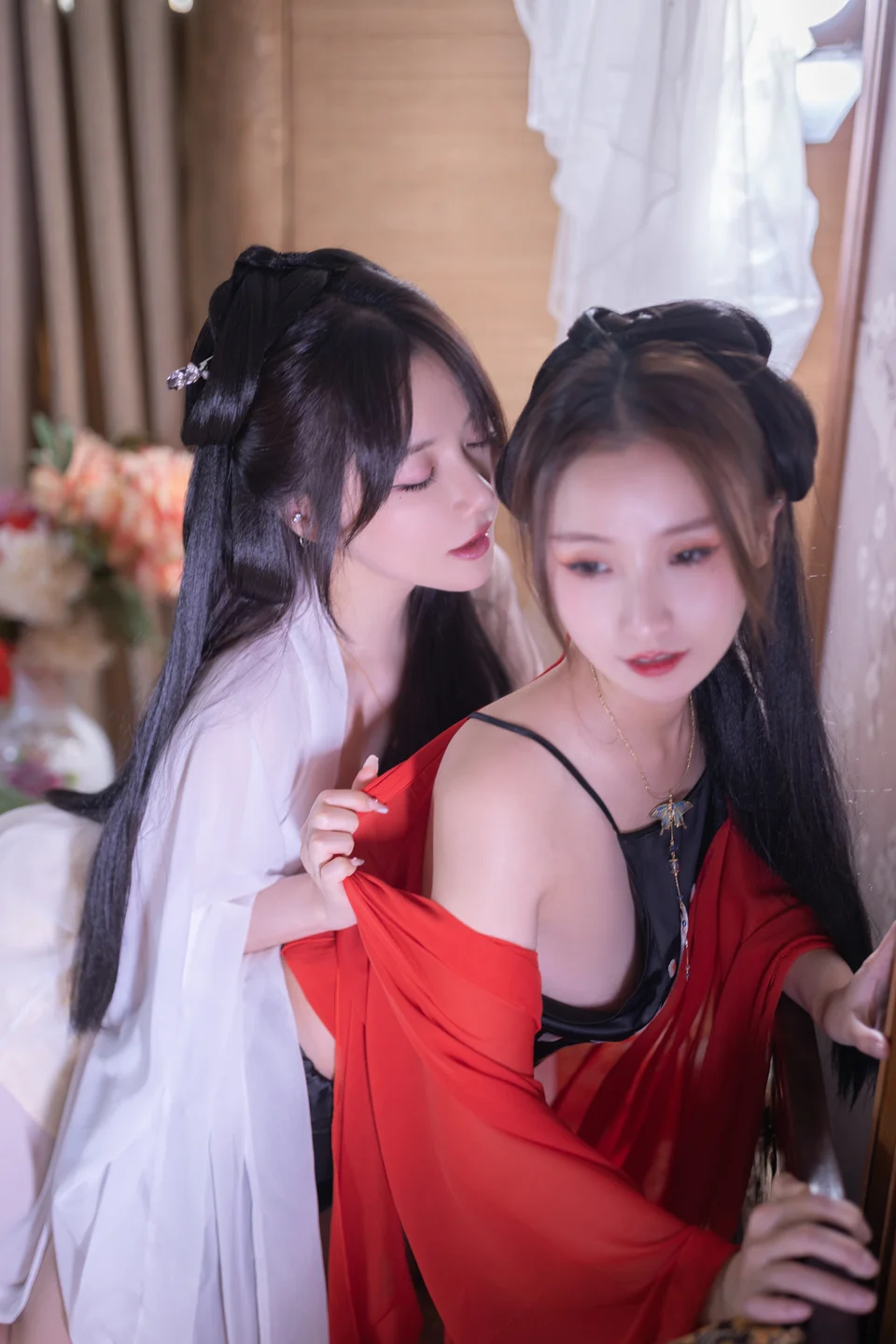 鱼子酱Fish - 双人古装 [154P-1.27GB]  tg@simisebaisi 【丝足阁】083.webp